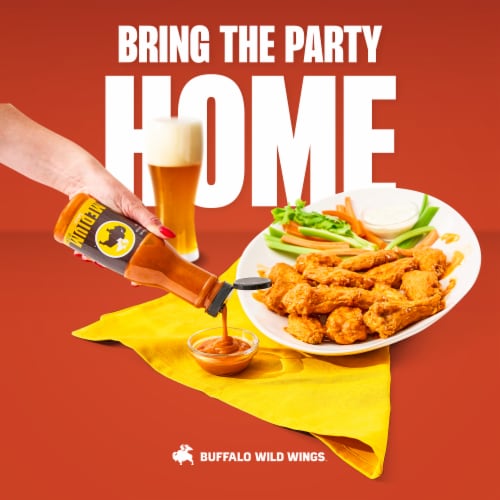Buffalo Wild Wings Medium Buffalo Sauce Perspective: top