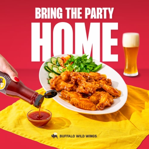 Buffalo Wild Wings Mango Habanero Sauce Perspective: top