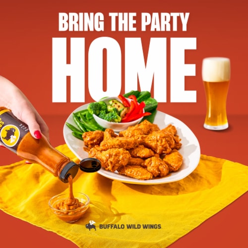 Buffalo Wild Wings Spicy Garlic Buffalo Sauce Perspective: top