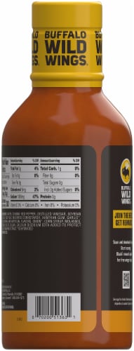 Buffalo Wild Wings Medium Sauce Perspective: top