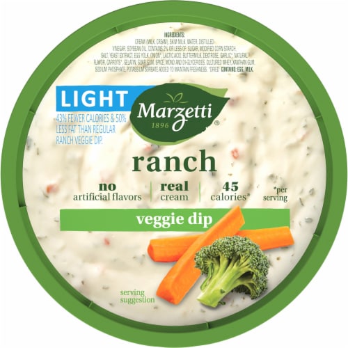 Marzetti Light Ranch Veggie Dip Perspective: top