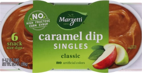 Marzetti® Caramel Dip Snack Packs Perspective: top