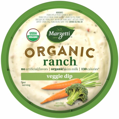 Marzetti Organic Ranch Veggie Dip Perspective: top