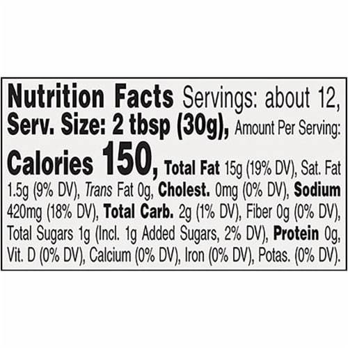Girard's® Champagne Vinaigrette Salad Dressing Perspective: top