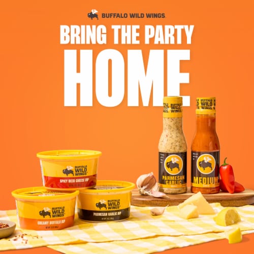 Buffalo Wild Wings Creamy Buffalo Dip Perspective: top