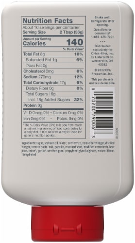 Chick-Fil-A Polynesian Sauce Perspective: top