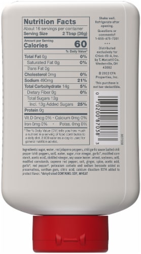Chick-Fil-A Barbeque Sauce Perspective: top