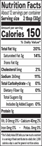 Chick-fil-A Parmesan Caesar Dressing Perspective: top