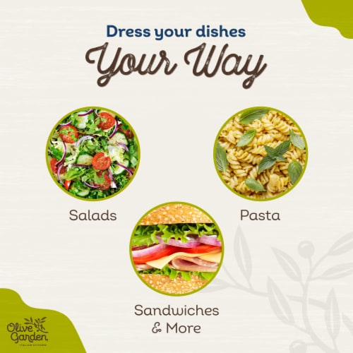 Olive Garden Classic Caesar Salad Dressing Perspective: top
