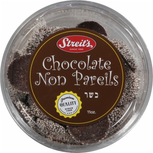 Streit's Chocolate Non Pareils Perspective: top