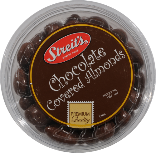 Streit's Chocolate Covered Almonds Perspective: top