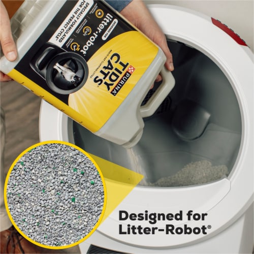 Purina® Tidy Cats® Multi Cat Clumping Litter Designed For Litter Robot® Perspective: top