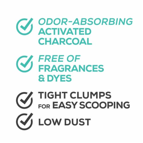 Tidy Cats Free & Clean Unscented Clumping Multi-Cat Litter Perspective: top