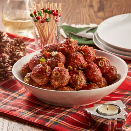 Carando Italian Style Abruzzese Meatballs Perspective: top