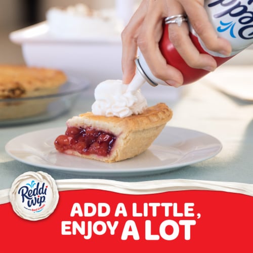 Reddi Wip Original Whipped Topping Made With Real Cream Perspective: top