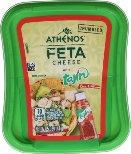 Athenos® Crumbled Tajin Feta Cheese Perspective: top