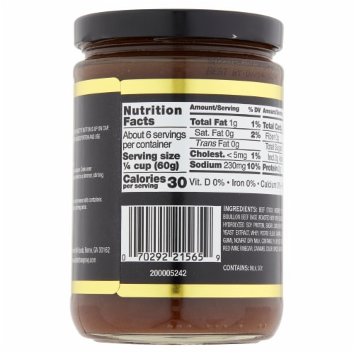 Better Than Gravy Roasted Beef Gravy Perspective: top