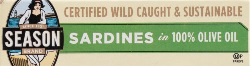 Season® Club Sardines in Olive Oil Perspective: top