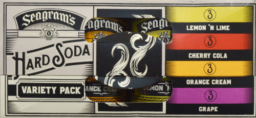 Seagram's Hard Soda Variety Perspective: top