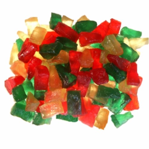 Paradise™ Holiday Fruit Assorted Pineapple Wedge Glace Perspective: top