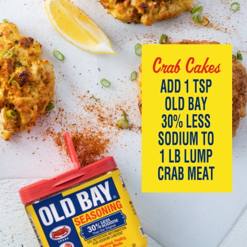 OLD BAY 30% Less Sodium Seasoning Perspective: top