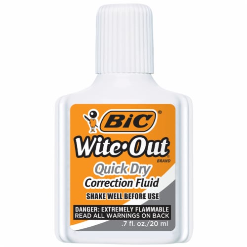 BIC® Wite Out® Quick Dry Correction Fluid Pack Perspective: top