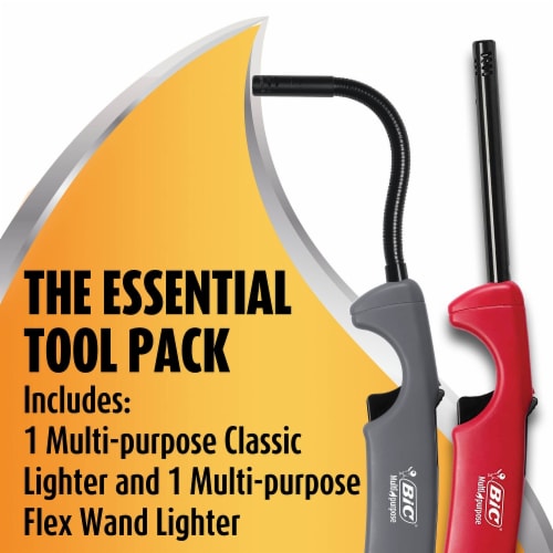 BIC® Multi-Purpose Flex Wand Lighter - Assorted Perspective: top