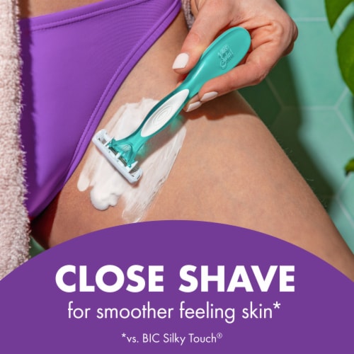 BIC® Soleil Escape™ 4-Blade Women's Razors Perspective: top