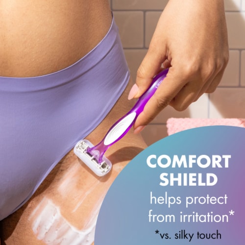 BIC® Soleil® 3 Sensitive Razors Perspective: top
