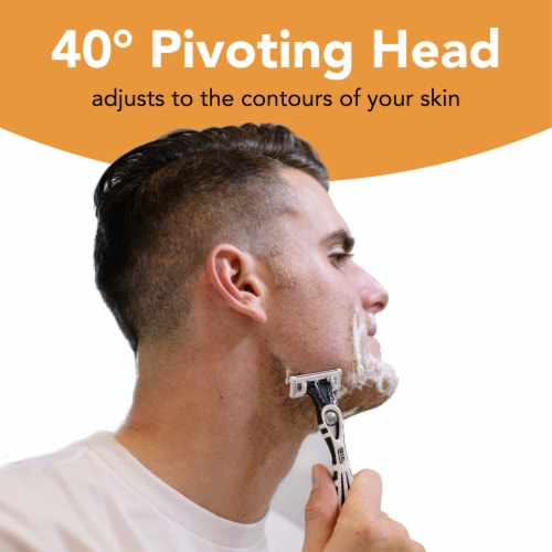 BIC® Flex 5™ Sensitive Men's Razors Perspective: top