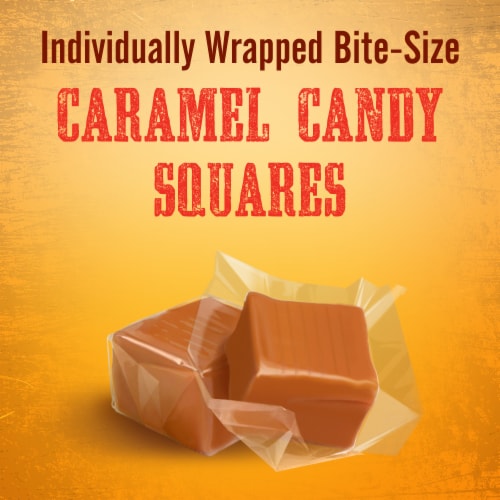 Kraft America's Classic Individually Wrapped Candy Caramels, Bag Perspective: top
