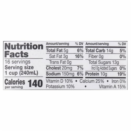 Alta Denta 2% Reduced Fat Milk Perspective: top