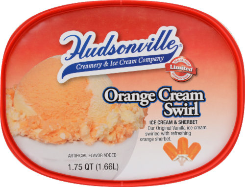 Hudsonville Seasonal Flavor Ice Cream Perspective: top