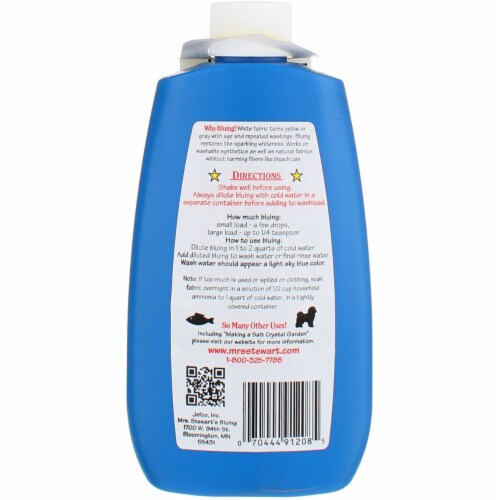 Mrs Stewart's Concentrated Liquid Bluing Perspective: top