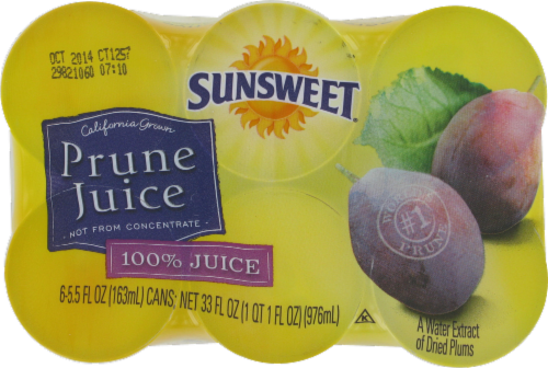 Sunsweet 100% Prune Juice Perspective: top