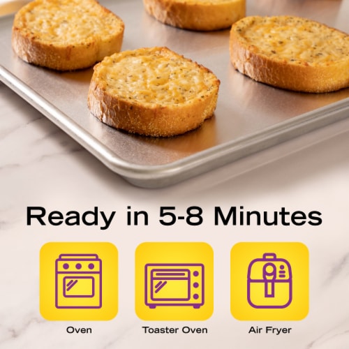 New York Bakery Five Cheese Frozen Texas Toast Perspective: top