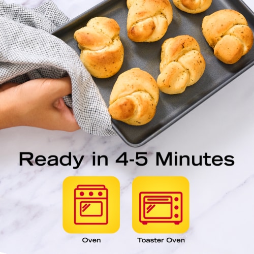New York Bakery Hand-Tied Garlic Knots with Real Garlic Perspective: top