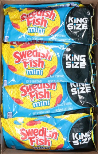 Swedish Fish® Mini Candy King Size Perspective: top