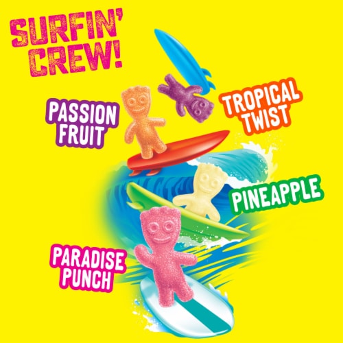 SOUR PATCH KIDS Tropical Soft & Chewy Candy Perspective: top
