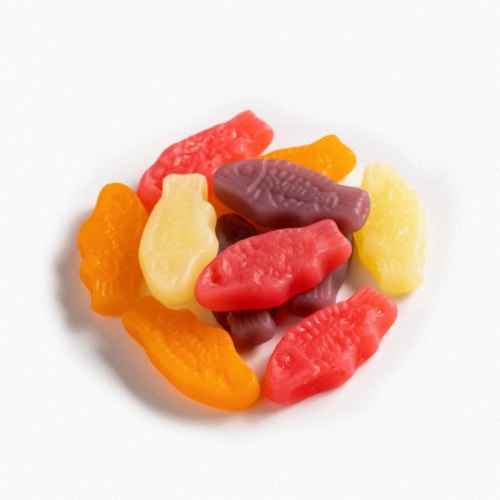 Swedish Fish Mini Tropical Soft & Chewy Candy Perspective: top