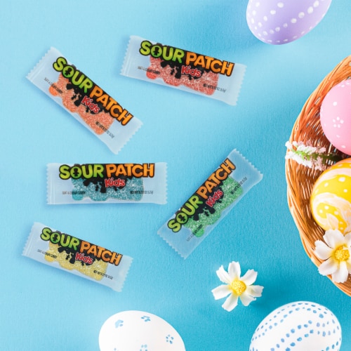 SOUR PATCH KIDS Big Kids Soft & Chewy Easter Candy Bag Perspective: top