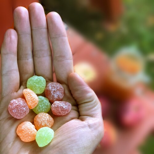 SOUR PATCH KIDS Apple Harvest Soft & Chewy Candy Bag Perspective: top