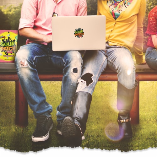 Sour Patch Kids Watermelon Soft & Chewy Candy Perspective: top