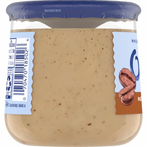Oui by Yoplait Mocha and Chocolate Whole Milk French Style Yogurt Jar Perspective: top