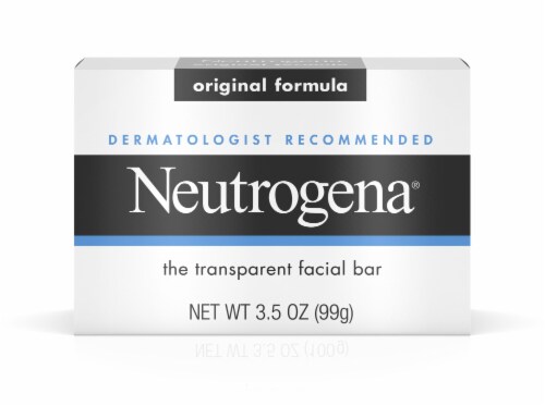 Neutrogena The Transparent Original Formula Facial Bar, 3.5 oz Perspective: top