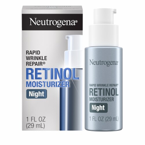 Neutrogena Rapid Wrinkle Repair Retinol Night Face Moisturizer with Retinol & Hyaluronic Acid Perspective: top
