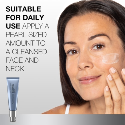 Neutrogena Rapid Wrinkle Repair Retinol Face Serum Daily Anti-Aging Serum Perspective: top