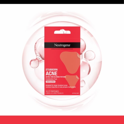 Neutrogena Stubborn Acne Ultra-Thin Blemish Patches Perspective: top