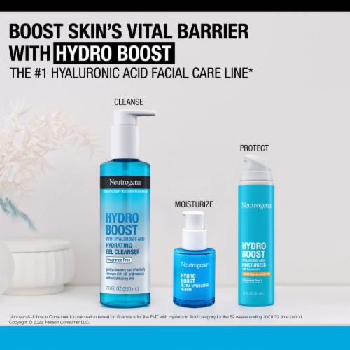 Neutrogena Hydro Boost Ultra Hydrating Hyaluronic Acid Serum Perspective: top