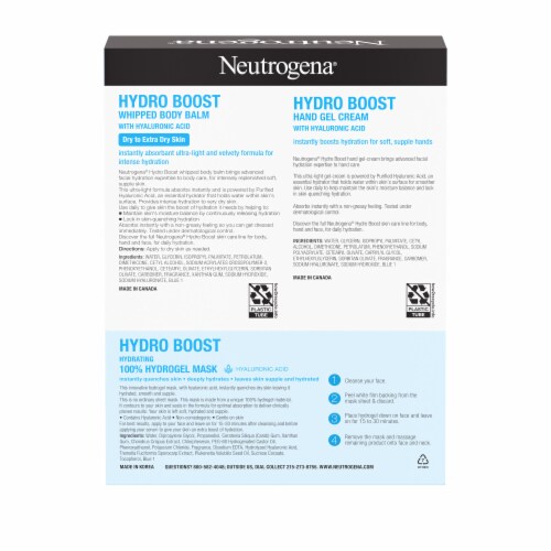 Neutrogena Holiday Hydrating Face & Body Skincare Gift Set Perspective: top
